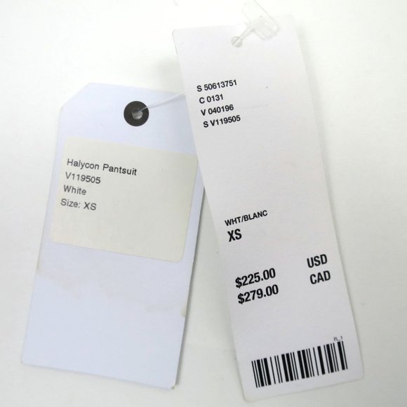 Vetiver Halcyon White Eyelet Wide Leg Jumpsuit Size XS - Picture 16 of 16